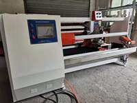 Machine de découpe de ruban adhésif électrique en PVC médical d'usine chinoise avec roulement et engrenage, machine à ruban adhésif automatique à haute efficacité