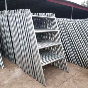 Bán Buôn Heavy-Duty Thép Giàn Giáo Thang Mạ Kẽm Bàn Đạp Cửa Phụ Kiện Thiết Kế Hiện Đại Của Các Nhà Sản Xuất - Product Image 1