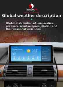 10,25 pulgadas nuevo Qualcomm 680 sistema Android inalámbrico Carplay AUTO para BMW X5 E70 X6 E71 reproductor de vídeo para coche navegación GPS <span class=keywords><strong>Bluetooth</strong></span> - Product Image 2