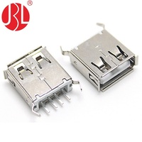 USB-A-SG11-D USB tip a USB 2.0 yuvası 4 pozisyon DIP