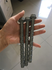 Tornillo de anclaje de bloque de <span class=keywords><strong>ladrillo</strong></span> de mampostería de hormigón HDG de gran diámetro Chapado en Zinc de 10*150mm - Product Image 6