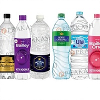 Étiquettes rétractables personnalisées, durables, réutilisables, écologiques, recyclables et imperméables pour l'emballage intégral des bouteilles d'eau minérale