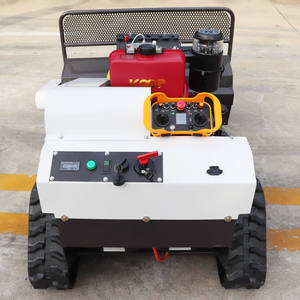 Cortadora de Césped Industrial a Gasolina con Control Remoto y Orugas de 1000 mm, Autopropulsada, Todoterreno, 173 cc, 2000 W, 4 Tiempos, Directo de Fábrica - Product Image 3