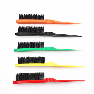 Perruque démêlante en poils de sanglier et peigne à brosse à cheveux avec logo personnalisé, meilleure vente - Product Image 2