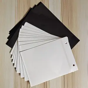 Custom DIY album inner refillable self-adhesive sheet album A3 A4 loose-leaf PVC black and white sheets