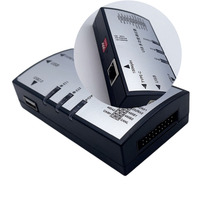 Servidor de Puerto COM Virtual, Conversor Ethernet, Compatible con Protocolos TCP y UDP, Telnet y SSH para Mantenimiento y Depuración Remota