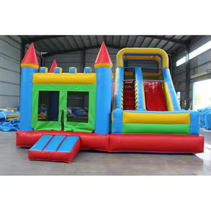Château gonflable en <span class=keywords><strong>PVC</strong></span> à succès avec toboggan pour enfants et adultes, idéal pour l'extérieur - Product Image 6