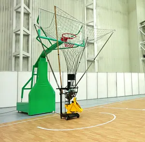 Sıcak satış yüksek kalite clube kullanımı stadyum basketbol atış makinesi basketbol eğitim ekipmanları topu atış makinesi için