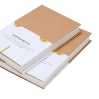 Cahier de croquis personnalisé A4 A5 marron, papier Kraft vierge, couverture rigide, tampons de croquis, pour journal, agenda, en vrac