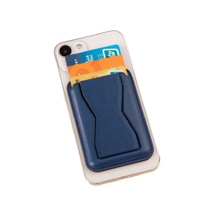 Novo Modelo de Porta-Cartões Magnético em Couro PU com Suporte, Porta-Cartões Magnético Portátil em Couro PU Usado para iPhone 14/15/16 Pro Max - Product Image 3