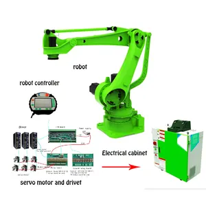 الصين الصانع أربعة محور المناولة التلقائي بالكامل روبوت الذراع منصات نقالة الروبوت آلة البليت