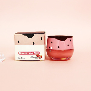 Baume à lèvres hydratant et nourrissant végétalien aux saveurs de fruits avec logo personnalisé, masque de nuit au miel pour les lèvres à marque privée, acide hyaluronique - Product Image 5