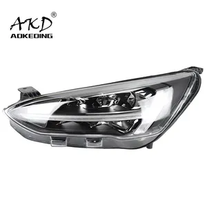 AKD – phare de voiture pour Ford Focus 2019, nouveau Focus, 5 LED, Signal dynamique, Led Drl Hid Bi Xenon, accessoires automobiles