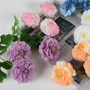 ดอกโบตั๋น3หัวแบบพรีเมี<span class=keywords><strong>ย</strong></span>มผ้าไหมทนทานของตกแต่งบ้านงานแต่งงานที่บ้านสำหรับการสำเร็จการศึกษาในวันคริสต์มาส-สำหรับตะวันออกกลางเอเชียตะวันออกเฉียงใต้ - Product Image 1