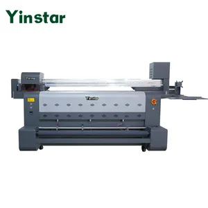 Yinstar 1.6m 4 head EPS i3200 Printhead flag printer Fabric Digital Inkjet Printing Small Businesses Retail Industries