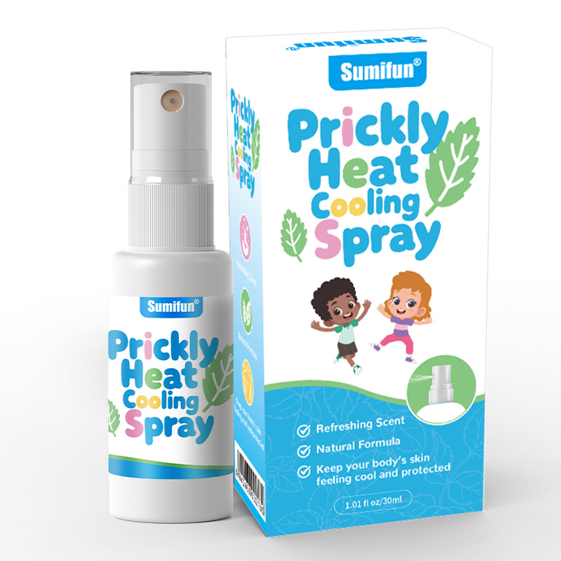 Factory Direct Shipment Sumifun Spray Peppermint Antipruritic Skin Prickly Heat Spray K50053