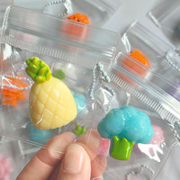Nouveau style en gros Mini jouets Squishy Taba Mochi Kawaii en forme d'aliments, porte-clés, cadeaux de fête, cadeaux d'anniversaire unisexe, jouets anti-stress