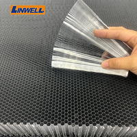 Vente chaude Oem sur mesure plaque d'aluminium aileron Intercooler radiateur noyau marbre nid d'abeille aluminium noyau nid d'abeille panneau sandwich