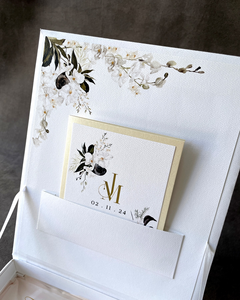 Đám cưới văn phòng phẩm <span class=keywords><strong>2025</strong></span> độc đáo tùy chỉnh Acrylic Thiệp mời đám cưới cho khách Hộp quà tặng - Product Image 4