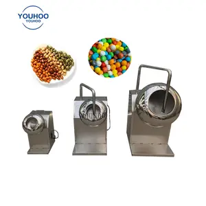 small stainless steel chocolate candy polishing coating machine polish candy biscuit flavor equipment