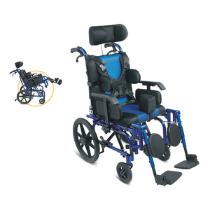 2020 doux <span class=keywords><strong>Inclinable</strong></span> À <span class=keywords><strong>Dossier</strong></span> <span class=keywords><strong>Haut</strong></span> Pédiatrique Enfants Atteints de Paralysie Cérébrale <span class=keywords><strong>Fauteuil</strong></span> Roulant - Product Image 2