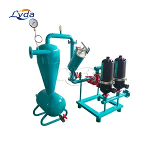 Excellent quality backwash automatic clean irrigation water disc filter