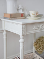 Table basse créative en bois de style français rétro pour salon, chambre à coucher, décoration et rangement de la maison