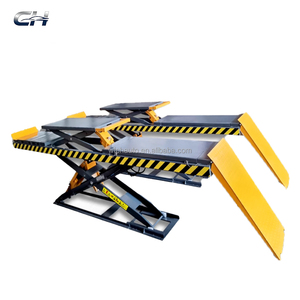 Elevador de Tijera Grande Personalizado con Diseño Gratuito, Máquina Elevadora Hidráulica para Mantenimiento de Automóviles con Recorte Neumático - Product Image 1