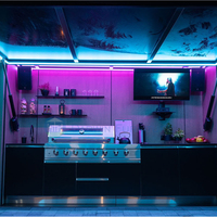Cuisine extérieure sur mesure de 3 m, armoire en acier inoxydable 304, grill modulaire, évier, rangement