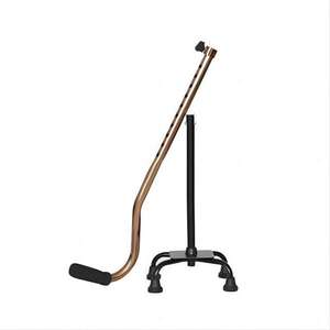 Bâton de <span class=keywords><strong>marche</strong></span> moderne à <span class=keywords><strong>quatre</strong></span> pattes, design luxueux, fonctionnalités intelligentes, léger, durable, manche en aluminium extensible, pour usage domestique - Product Image 2