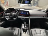 2024 pour Elantra 1.5T DCT Lux Premium Edition Compact sièges en cuir voiture gauche direction toit ouvrant LED phares essence pure