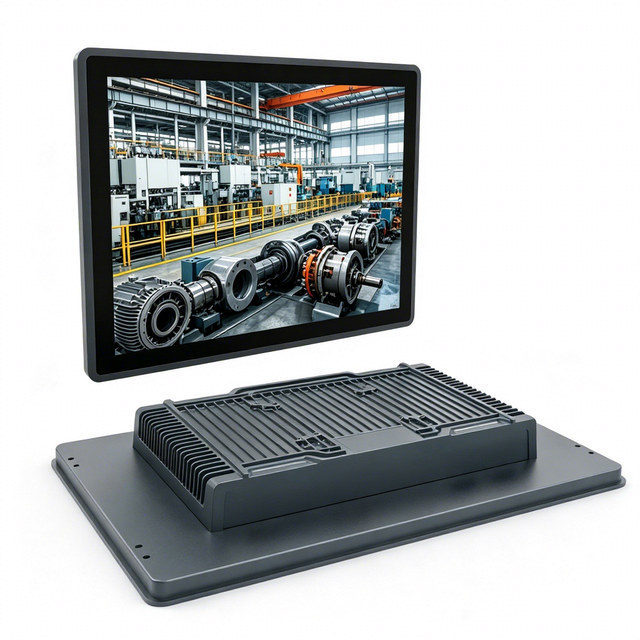 Industrial HMI Panel 21.5 Inch RS485/RS232 All in One Ip65 Touch Screen Monitor Computer Industrial Panel Pc