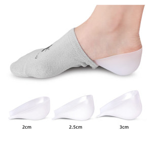 Palmilha Invisível para Aumento de Altura Calcanheira Flexível para Sapatos - Product Image 1