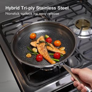 ステンレスポット調理器具セット15個入り調理器具エコノンスティックセラミックコーティング三層ステンレス調理器具セット - Product Image 6