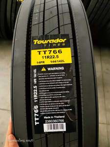 Fábrica de Neumáticos de la Marca WELLPLUS TOURADOR en Tailandia 295/75R22.5 295/80R22.5 11R22.5 para Neumáticos de Camión - Product Image 3