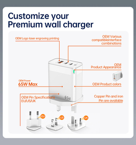 65W Dual Type-<span class=keywords><strong>C</strong></span> 20W PD nhanh chóng sạ<span class=keywords><strong>c</strong></span> Adapter EU chúng tôi anh tường <span class=keywords><strong>c</strong></span>ắm <span class=keywords><strong>USB</strong></span> sạ<span class=keywords><strong>c</strong></span> điện thoại cho Iphone/Samsung/Xiaomi/Vivo PD 3.0 chứ<span class=keywords><strong>c</strong></span> năng - Product Image 4