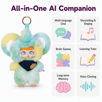 Série Colorful Sweetheart AI PVC Bean Bag Vinyl Blind Box Personnage Frozen Pendentif Poupée Intelligente Unisexe Cadeau d'Anniversaire Tous Âges