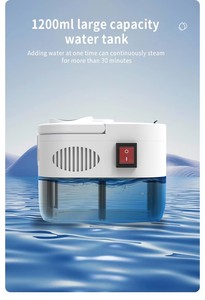 Nettoyeur Vapeur Multifonctionnel en Plastique 1500W 1.2L, Outil <span class=keywords><strong>de</strong></span> <span class=keywords><strong>Nettoyage</strong></span> Domestique Électrique Portable à Haute Pression à Commande Mécanique - Product Image 6