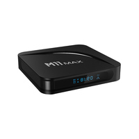 TV Box de Fábrica 2025 M11 Max con Android 14, Chip Amlogic S905X5M, WiFi Dual, Núcleo Cuádruple, Decodificador 4K con Control por Voz y Control Remoto Numérico