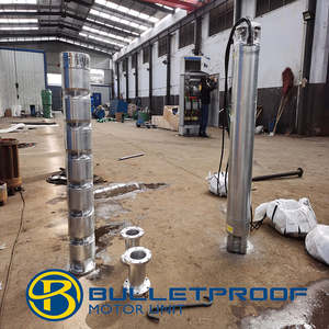 Pompe à eau submersible automatique de 150m de tête pour puits profond triphasée pour eau propre haute pression pour puits profonds - Product Image 5