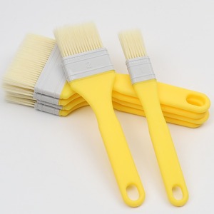 Brochas Planas para Pintar de 1, 2, 3 y 4 Pulgadas con Cerdas Suaves y Mango de Plástico para Pintura a Base de Agua, Uso en Bricolaje y Ferretería - Product Image 2