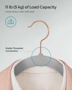 Venta al por mayor 360 grados gancho giratorio clásico Durable Ganchos Para Ropa Mayor antideslizante vestido Ganchos Para Ropa - Product Image 3