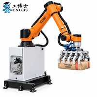 Robot collaboratif AUBO I35 à 6 axes avec caméra de vision 2D 3D pour l'entretien des machines, le soudage, la palettisation