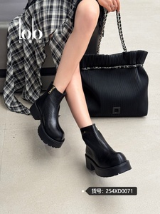 2025 נשים chelsechelsees חורף בצד נשיפה רוכסן עבה מעובה, נעלי עיצוב אופנה מערב - Product Image 4