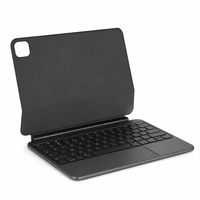 Nouveau clavier magnétique sans fil en plastique pour tablette avec prise en charge multi-appareils, design ultra-fin rechargeable pour tablettes et ordinateurs portables