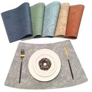 Napperons de table en similicuir imperméables et antidérapants, résistants aux taches, pour cuisine et salle à manger - Product Image 5