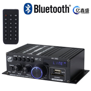 แอมป์ Ak-380ขนาดเล็ก AK ช่อง5.0 2.0ช่องพร้อม USB SD FM อินพุตสำหรับเครื่องเสียงบ้านในรถยนต์ - Product Image 5
