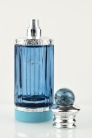 Vente en gros directe – Flacon de parfum de luxe tendance et sophistiqué de haute qualité – Modèle Byron en verre carré avec pompe