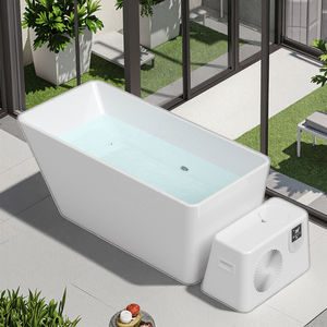 Moderna Bañera de Hidromasaje Comercial de Acrílico Frío con Control WiFi, Independiente, para Hotel, Gimnasio, Recuperación, con Enfriador de 1HP - Product Image 3