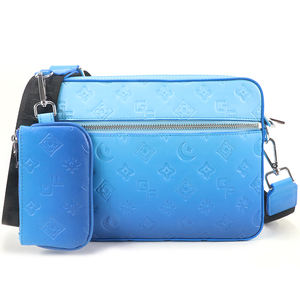 Bolso Bandolera Unisex Degradado de Cuero PU, Bolso de Hombro para Cámara, Bolso Mensajero, Proveedor Personalizado - Product Image 2